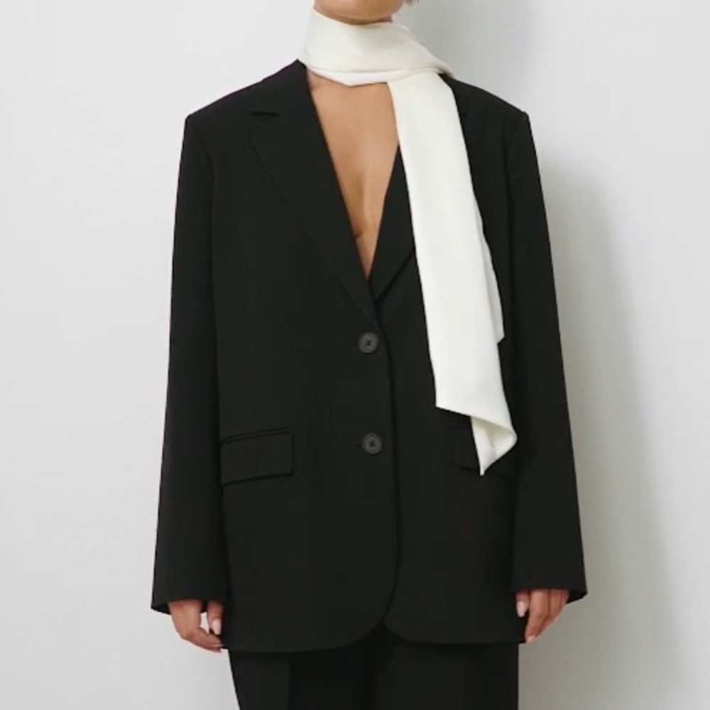 Na-Kd Black Oversized Blazer